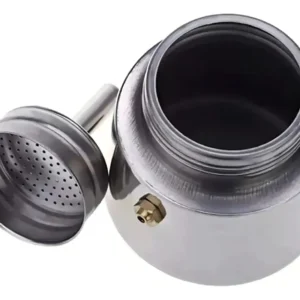 Cafeteira Italiana Expresso 200ml Em Inox Para 4 Xícaras - Imagem 5