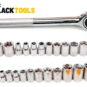 Jogo De Ferramentas 169 Peças Com Maleta E Furadeira Parafusadeira Sem Fio A Bateria Tb-12e 12v 3/8 10mm The Black Tools - Imagem 6