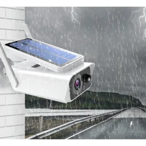 Câmera Ip Bullet Segurança Wifi Ip66 Energia Solar Full Hd Cor Branco - Imagem 4