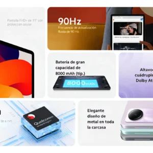Tablet Xiaomi Redmi Pad Se 23073RPBFL 11" 256GB e 8GB de memória RAM Graphite Gray Cinza - Imagem 7