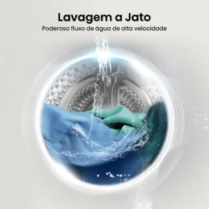 Lava E Seca Hisense 11kg Titanium Conectada Cinza-escuro - Imagem 7