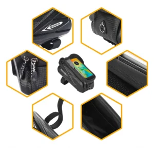 Case Bicicleta Protetor De Celular Grande Emborrachado 7,2'' - Imagem 8