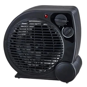 Aquecedor Elétrico 110v Portátil A Ar Ventilador Quente Preto Aq04 - Mimo Style - Imagem 1