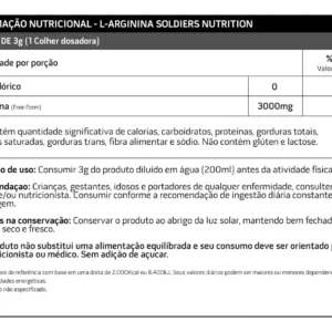 Kit: Vitamina C 250g + Creatina 250g + Arginina 250g - Imagem 6