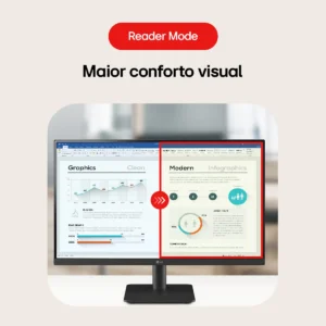 Monitor PC Gamer LG 27” IPS, Full HD, 100Hz, HDMI - 27MS500-B Bivolt - Imagem 6