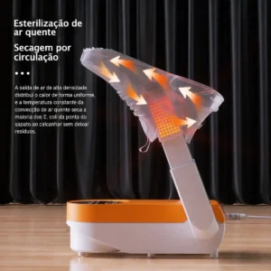 Secador Sapatos Tênis Elétrico Portátil Dobrável Com Time - Imagem 2