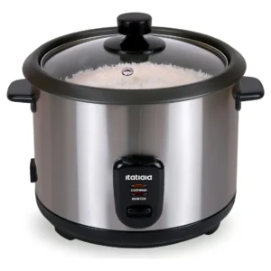 Panela Arroz Elétrica Itatiaia 8 Xícaras Inox Antiaderente - Imagem 1