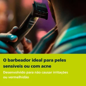 Barbeador e Aparador Elétrico Philips OneBlade com Pente 5 em 1, Sem Fio e À Prova D'Água - QP1425/10 - Imagem 5