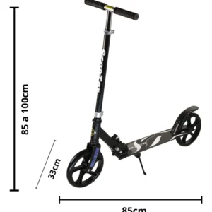 Patinete Infantil Dobrável com Freio Traseiro para Crianças a Partir de 6 Anos - Imagem 5