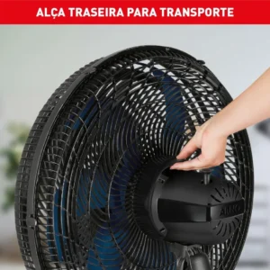 Ventilador Xtreme Force Breeze Parede 50cm Vb51 Estrutura Preto - Imagem 4