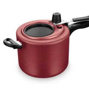 Panela de pressão vermelha antiaderente MTA 6000 4.5L - 1 unidade - Imagem 1