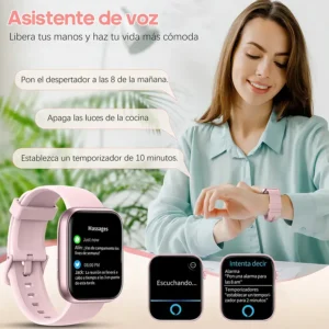 Relógio Smartwatch Inteligente Chamadas Bluetooth 3 Pulseira - Imagem 4