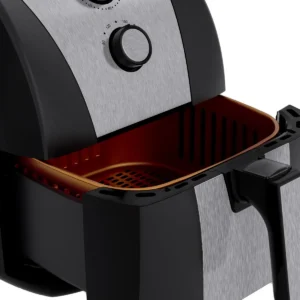 Britânia air fryer BFR51 5,5L antiaderente gold potência de 1500w cor preto - Imagem 5
