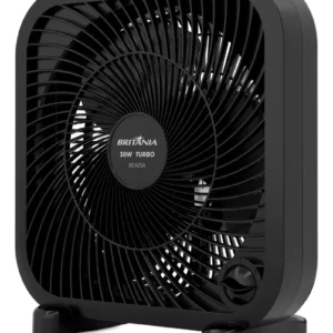 Ventilador Circulador Britânia 30w 3 Velocidades Bca25a Estrutura Preto Pás Preto Diâmetro 23 cm Frequência 60Hz Material das pás Plástico - Imagem 2
