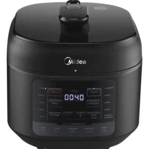 Panela De Pressão Elétrica 5l Nutripro Preta Midea Cor Preto - Imagem 1