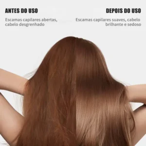 Escova Secadora Profissional Alisadora Alisar E Enrolar 55w - Imagem 7