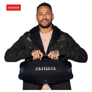 Caixa De Som Boombox Plus Aiwa Bbs-01-b 200w Bt 30h Ip66 Usb Preto - Imagem 3