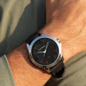Relógio Mondaine Masculino De Pulso Analógico Quartzo Pulseira Silicone Confortável Preto Prata Prova D'água 50 Metros - Imagem 7