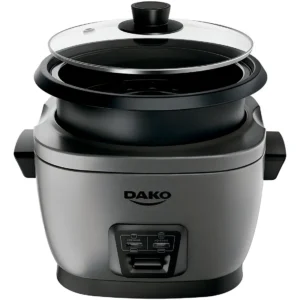 Panela De Arroz Elétrica Dako 700w Com 4 Litros 10 Xícaras Cinza - Imagem 7