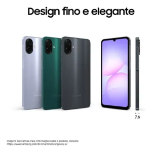 Celular Samsung Galaxy A07 128gb, 4gb, Câmera 50mp, Tela 6.7 , Proteção Ip54, Processador 6nm - Verde - Imagem 7