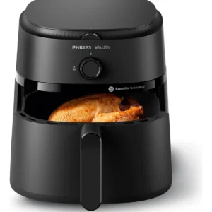 Fritadeira Airfryer Série 1000 XL 220V 1700W Philips Walita NA130 Preta - Imagem 4