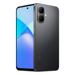 Smartphone Infinix Smart 10 4GB RAM 256GB SSD Câmera 8MP + IA, Tela 6.67 HD+ 120Hz, Bateria 5000mAh, Processador T7250, Android 15 Go, Dual Chip - Preto - Imagem 1