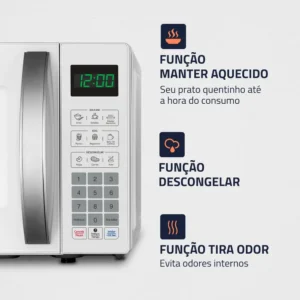 Micro-ondas MO-01-21-W 1200W Mondial - Imagem 4
