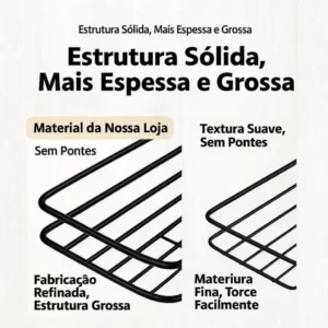 Kit 4 Suporte De Banheiro Alto Adesivo De Parede Aramado Pr - Imagem 8