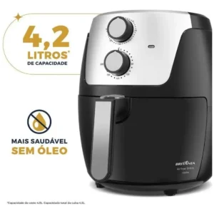 Air Fryer Britânia 4,2L Dura Mais 1500W BFR38 127V - Imagem 8