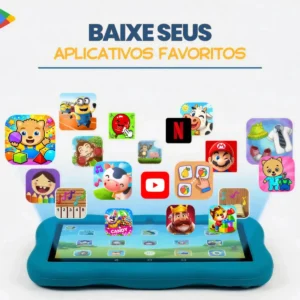 Tablet Infantil Crianca 8gb Ram 256gb Kids Youtube Educativo - Imagem 6