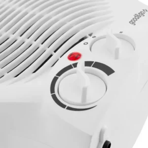 Aquecedor Elétrico 1500W Portátil Branco Good&Go Termoventilador - Imagem 7