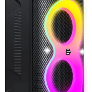 Caixa de Som Bluetooth PulseBox 3 1400W TWS Karaoke LED Preto - SP511 - Imagem 1