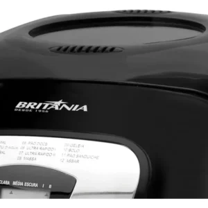 Panificadora Multipane 12P Com Função Timer e Antiaderente Potência de 550W Cor Preto Britânia - Imagem 4