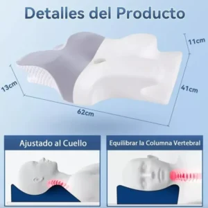 Travesseiro Ortopédico Cervical 2 Em 1 Para Dormir - Imagem 5
