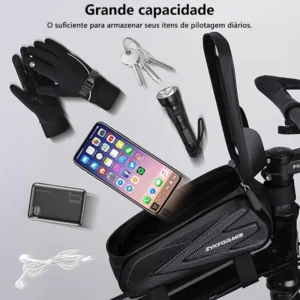 Case Bicicleta Protetor De Celular Grande Emborrachado 7,2'' - Imagem 7