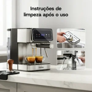 Cafeteira Espresso 20 Bar Compatível Nespresso-copinho 1.6l - Imagem 8