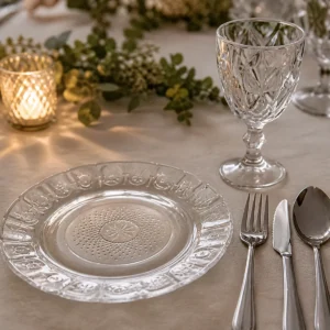 Aparelho De Jantar 30 Peças - Pratos + Taças + Talheres Inox - Imagem 7