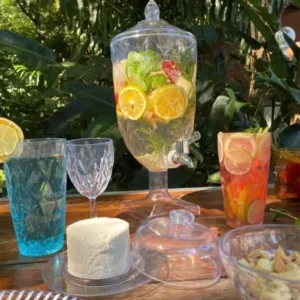 Suqueira Jarra Cristal Acrílico Diamond Água Suco4,5l Xplast - Imagem 7