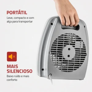 Aquecedor A Ar, Mondial 1500W A-08 - Imagem 5