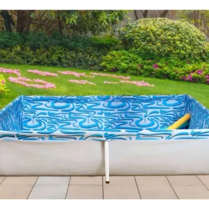 Piscina Retangular Pequena 1000 Litros Portátil - Mor - Imagem 4