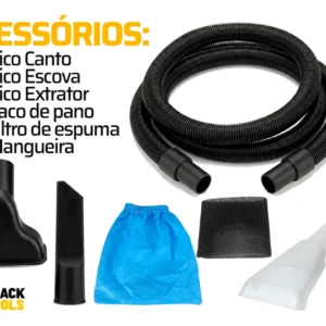 Aspirador De Pó E Água Multiuso Soprador Bico Extratora 10l - Imagem 2