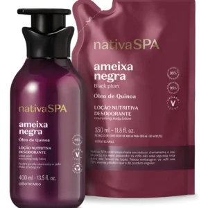 Combo Nativa Spa Ameixa Negra: Loção Corporal 400ml + Refil - Imagem 1