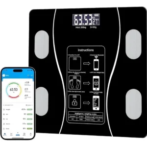 Usb Balança Digital Corporal Bioimpedância, Aplicativo Fitne - Imagem 2