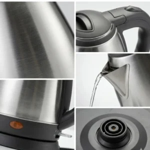 Chaleira Elétrica Inox 2L 1500W Aquecimento Rápido Automática - Imagem 5
