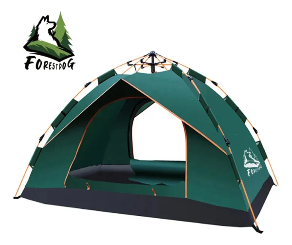 Barraca Auto-armável Pop Up Forestdog 4 Pessoas Impermeável 1000mm