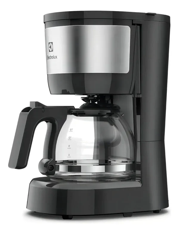 Maquina Café Cafeteira Elétrica Electrolux Em Inox 15 Xícara Cor Preto/inox 110v