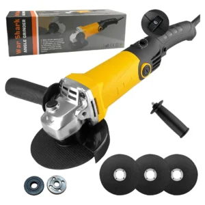 Esmerilhadeira Lixadeira Angular 950w 6 Velocidades 115mm Amarelo 60hz - Imagem 1