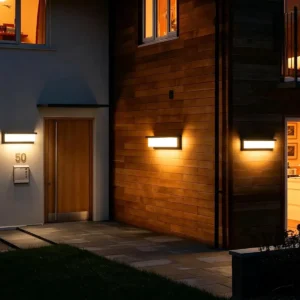 Luminaria Parede Externa Led Retangular Arandela 110v/220v - Imagem 8