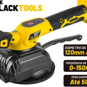 Maquina Assentar Pisos Porcelanatos Elétrica Com Ventosa Até 50kg A Bateria 21v Ttm21b The Black Tools - Imagem 4