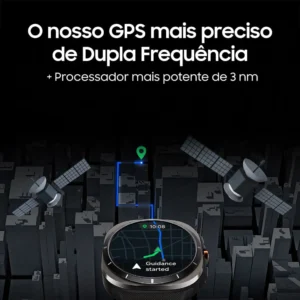 Samsung Galaxy Watch Ultra 2025 Smartwatch 47mm Lte, Galaxy Ai, Titânio Aeroespacial Titânio Azul - Imagem 8